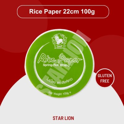Star Lion Rice Paper (RD 22 cm) 100g