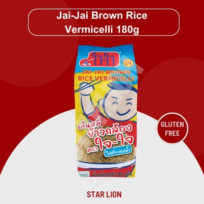 เส้นหมี่ข้าวกล้อง ตราใจใจ 180 กรัม