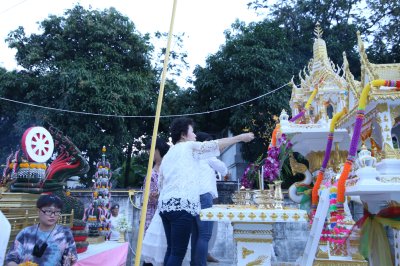 พิธีตั้งศาล อุดมสุข