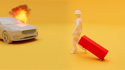 Fire Isolator Trolley bag