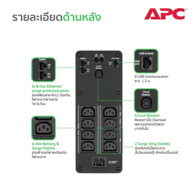 APC Back UPS Pro BR1600SI (1600VA/960WATT)