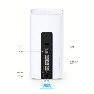TP-Link NX510v เราเตอร์ใส่ซิม 5G AX3000 Wi-Fi6 Telephony Router