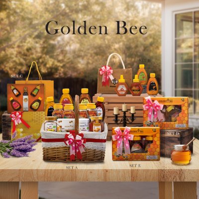 GLODEN BEE HONEY SET E