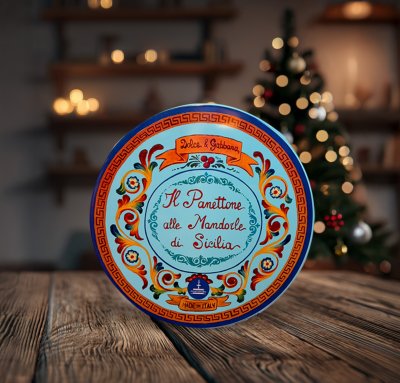 Il Panettone alle Mandorle di Sicilia (Fiasconaro Brand)