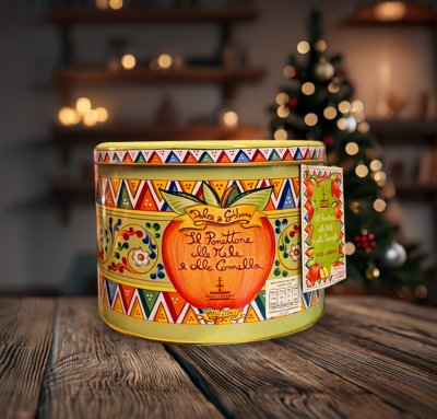 IL Panettone Alle Mele Alla Canella
