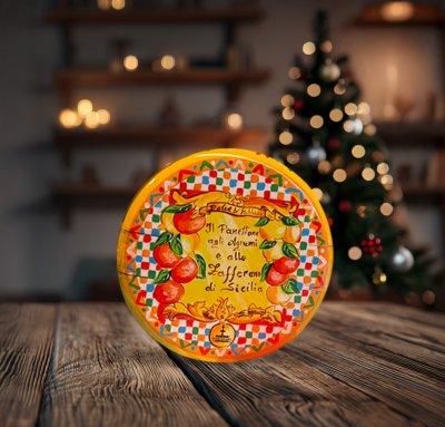 Panettone agli Agrumi e allo Zafferano di Sicilia (Fiasconaro Brand)