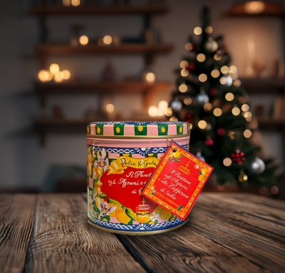 Panettone agli Agrumi e allo Zafferano di Sicilia (Fiasconaro Brand)