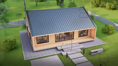 แบบบ้านMIND PLAN M-121  2 ห้องนอน 2 ห้องน้ำ แบบบ้านMIND PLAN M-121  2 ห้องนอน 2 ห้องน้ำ