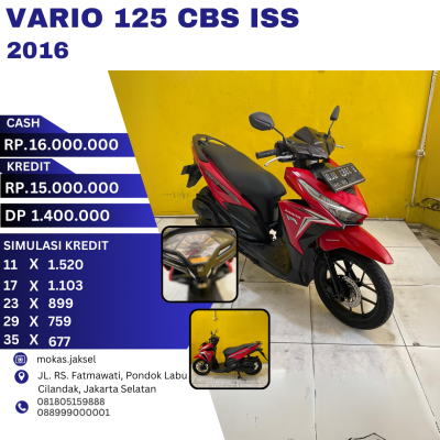 VARIO 125 CBS ISS 2016