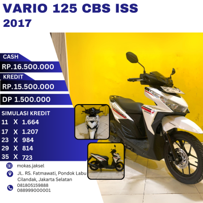 VARIO 125 CBS ISS 2017