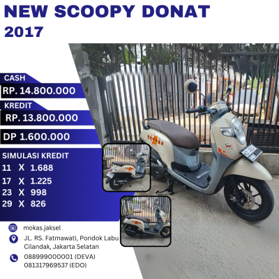 NEW SCOOPY DONAT 2017