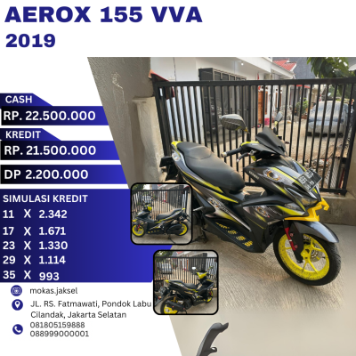 AEROX 155 VVA 2019