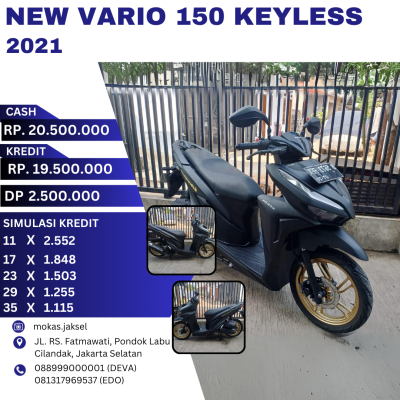 NEW VARIO 150 KEYLESS 2021