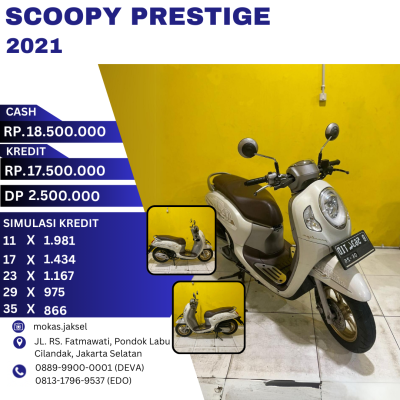 SCOOPY PRESTIGE 2021