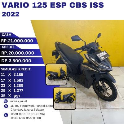 VARIO 125 ESP CBS ISS 2022