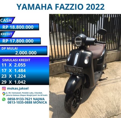 YAMAHA FAZZIO 2022