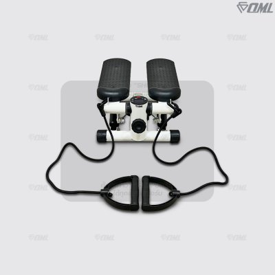 OML STP1[ขาว] มินิ สเต็ปเปอร์ บริหารสะโพก ต้นขา น่อง ระบบแม่เหล็กนับรอบแท้ โครงเหล็กทนทาน รับประกันสินค้า ยินดีคืนเงิน