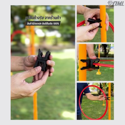 OML KJ14A ข้อต่อพ่วงเสาฝึกซ้อม ABS ใช้กับเสาฝึกซ้อมKJ5 หมุนได้ 360 องศา อุปกรณ์หมุนเสาฝึกซ้อม เสาฝึกซ้อมหมุนได้