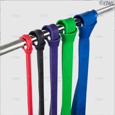 OML Y6 ยางยืดแรงต้าน บริหารกล้ามเนื้อ TPE/LATEXคุณภาพดี(8-230 ปอนด์) รับประกันresistance band ยางยืดออกกำลังกายShopoml