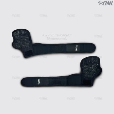 OML TM1 ถุงมือฟิตเนส การ์ดหนา เม็ดดอทนูน ใส่ยกเวท ไม่เจ็บมือ ยกได้หนักขึ้น ถุงมือยกเวท ป้องกันฝ่ามือและข้อมือ ไม่ลื่น