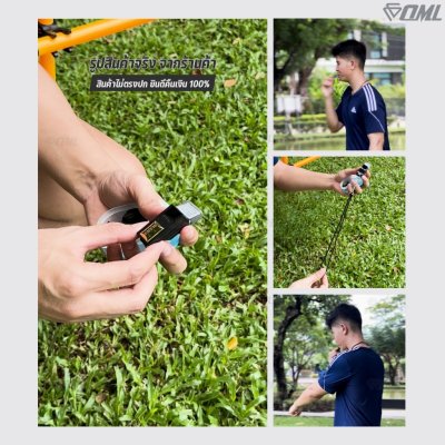 OML KJ12B ชุดนกหวีด 130 เดซิเบล ไม่มีลูกกลม พร้อมตัวล๊อคนกหวีด และสายคล้องคอ นกหวีดผู้ตัดสิน นกหวีดฟุตบอล whistle