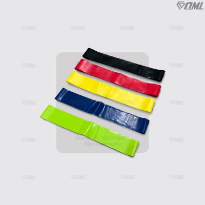 OML Y2 ยางยืดวงแหวน ปั้นก้น สะโพก ต้นขา [1 ชุด มี 3 ชิ้น] แรงต้าน 3 ระดับ ยางยืดออกกำลังกาย รับประกันสินค้า