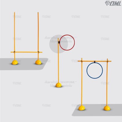 OML KJ14A ข้อต่อพ่วงเสาฝึกซ้อม ABS ใช้กับเสาฝึกซ้อมKJ5 หมุนได้ 360 องศา อุปกรณ์หมุนเสาฝึกซ้อม เสาฝึกซ้อมหมุนได้