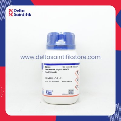 Lead Acetate Trihydrate AR/ACS 500Gram CDH