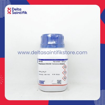 Magnesium Chloride Hexahydrate AR/ACS 500Gram