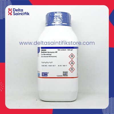 Dextrose Monohydrate AR for Microbiology 500 Gram