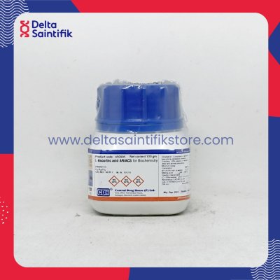 L-Ascorbic Acid AR/ACS for Biochemistry Meets Analytical Specification of IP, BP, USP, Ph. Eur. 100 Gram