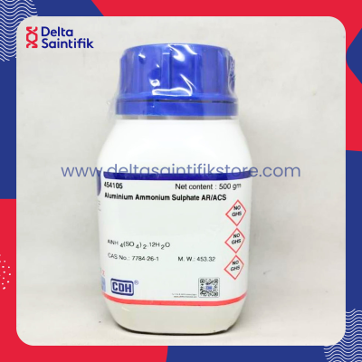 Aluminium Ammonium Sulphate AR 500Gram 454105 CAS 7784-26-1