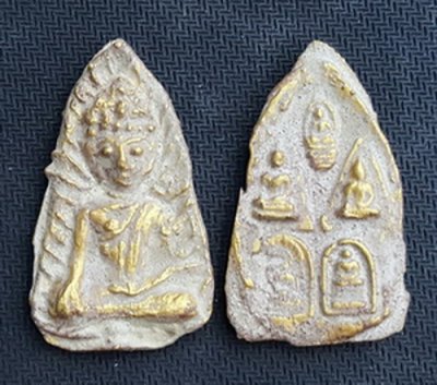 พระดอยไซเนื้อชิน หลังพระเบญจภาคี