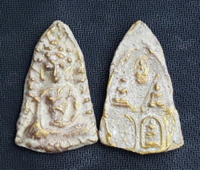 พระดอยไซเนื้อชิน หลังพระเบญจภาคี
