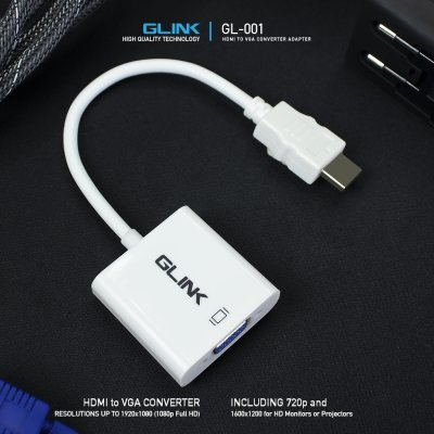 GL-001 HDMI to VGA Converter Adapter