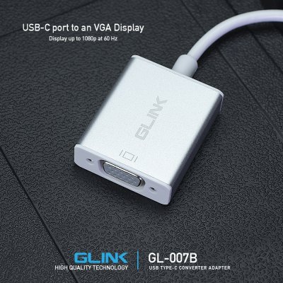 USB-C port to VGA GL-007B