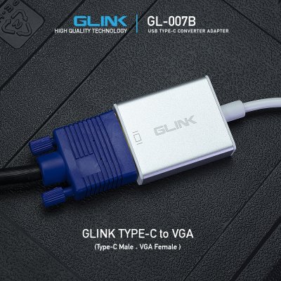 USB-C port to VGA GL-007B