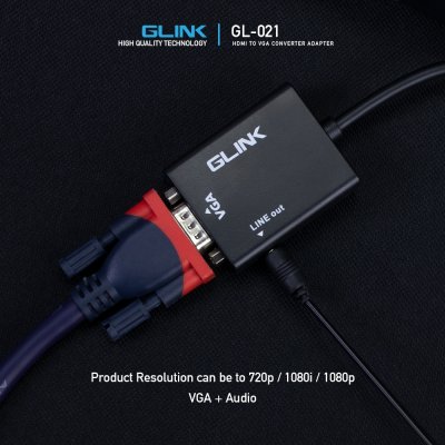 GL-021 HDMI to VGA  Converter Adapter