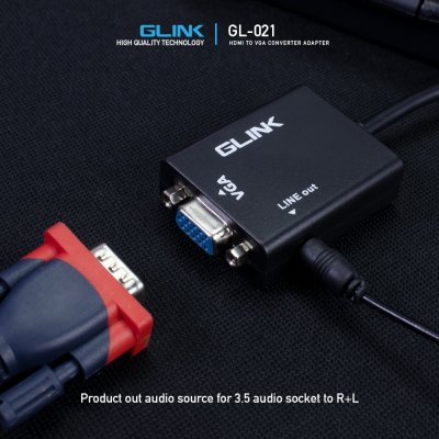 GL-021 HDMI to VGA  Converter Adapter