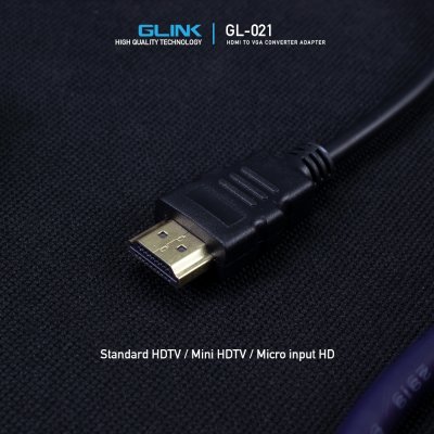 GL-021 HDMI to VGA  Converter Adapter