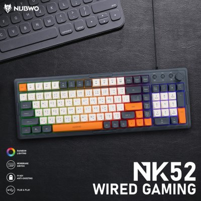 คีย์บอร์ดเกมมิ่ง รุ่น NK52