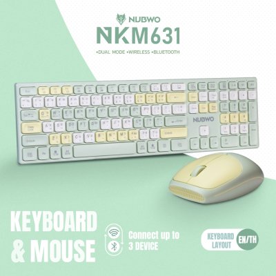 คีย์บอร์ดและเมาส์ รุ่น NKM631