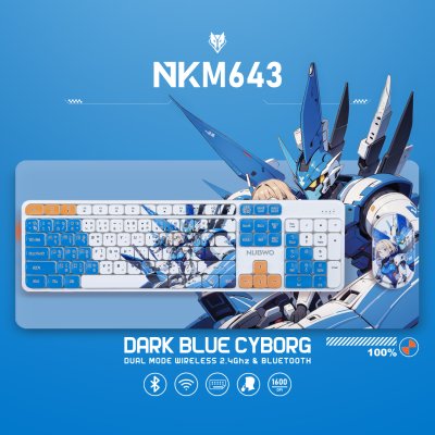 คีย์บอร์ดเมาส์ รุ่น NKM643 Nubwo