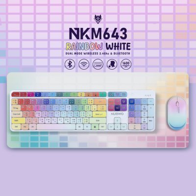 คีย์บอร์ดเมาส์ รุ่น NKM643 Nubwo