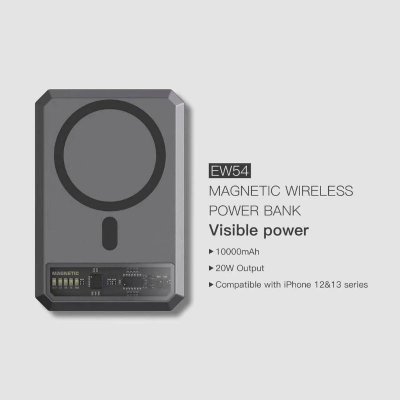 Power Bank Eloop EW54 MagCharge