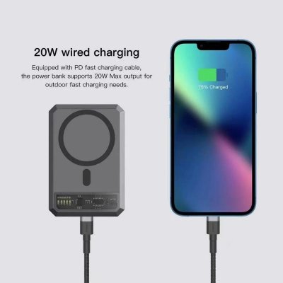 Power Bank Eloop EW54 MagCharge