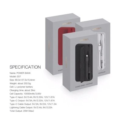 Power Bank Eloop E57