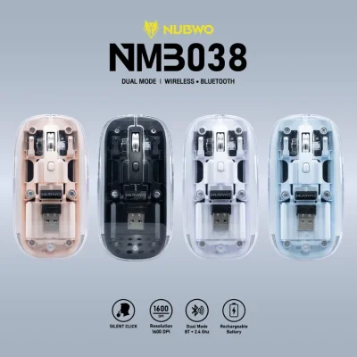 เมาส์โปร่งใสไร้สาย รุ่น NMB038