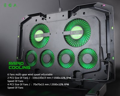 TYPE CP1 Gaming Cooler Pad