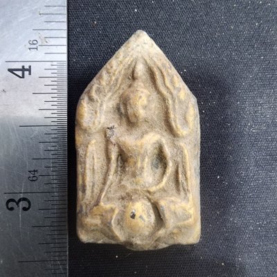 พระขุนแผนสองหน้า เนื้อชิน กรุดอยไซ